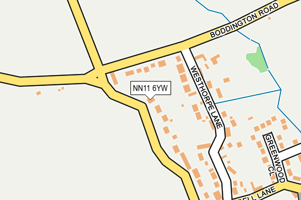 NN11 6YW map - OS OpenMap – Local (Ordnance Survey) NN11 6YW map - OS OpenMap – Local (Ordnance Survey)