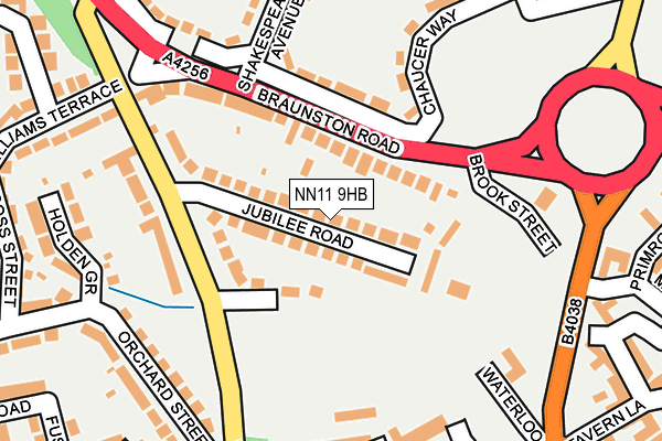 NN11 9HB map - OS OpenMap – Local (Ordnance Survey) NN11 9HB map - OS OpenMap – Local (Ordnance Survey)