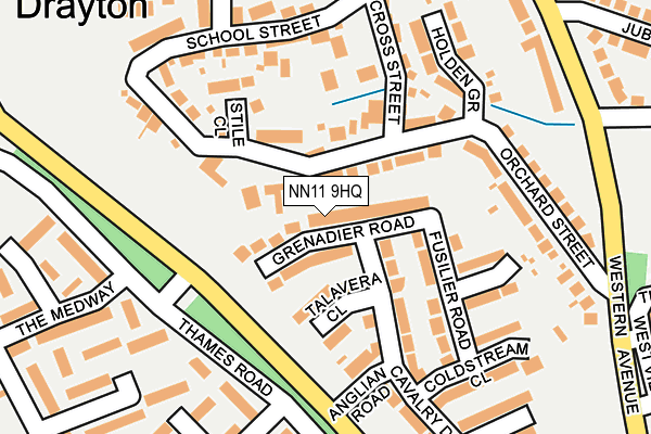 NN11 9HQ map - OS OpenMap – Local (Ordnance Survey) NN11 9HQ map - OS OpenMap – Local (Ordnance Survey)