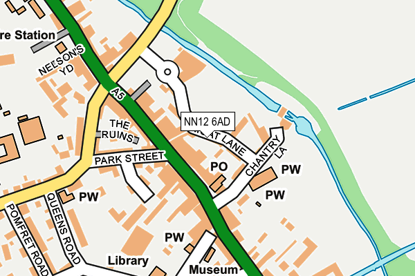 NN12 6AD map - OS OpenMap – Local (Ordnance Survey) NN12 6AD map - OS OpenMap – Local (Ordnance Survey)