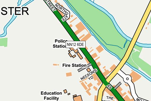 NN12 6DE map - OS OpenMap – Local (Ordnance Survey) NN12 6DE map - OS OpenMap – Local (Ordnance Survey)