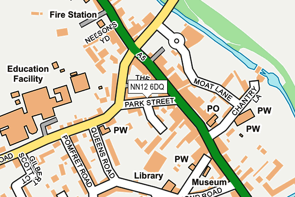 NN12 6DQ map - OS OpenMap – Local (Ordnance Survey) NN12 6DQ map - OS OpenMap – Local (Ordnance Survey)