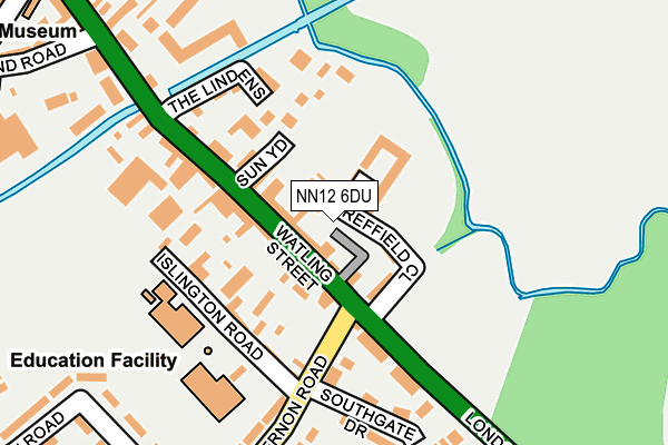 NN12 6DU map - OS OpenMap – Local (Ordnance Survey) NN12 6DU map - OS OpenMap – Local (Ordnance Survey)