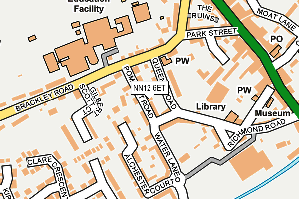 NN12 6ET map - OS OpenMap – Local (Ordnance Survey) NN12 6ET map - OS OpenMap – Local (Ordnance Survey)