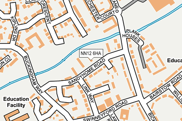 NN12 6HA map - OS OpenMap – Local (Ordnance Survey) NN12 6HA map - OS OpenMap – Local (Ordnance Survey)