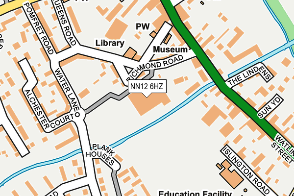 NN12 6HZ map - OS OpenMap – Local (Ordnance Survey) NN12 6HZ map - OS OpenMap – Local (Ordnance Survey)