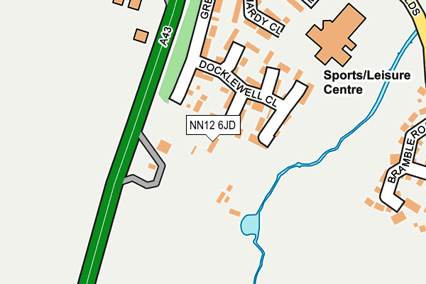 NN12 6JD map - OS OpenMap – Local (Ordnance Survey) NN12 6JD map - OS OpenMap – Local (Ordnance Survey)
