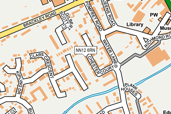 NN12 6RN map - OS OpenMap – Local (Ordnance Survey) NN12 6RN map - OS OpenMap – Local (Ordnance Survey)