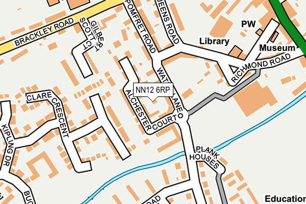 NN12 6RP map - OS OpenMap – Local (Ordnance Survey) NN12 6RP map - OS OpenMap – Local (Ordnance Survey)