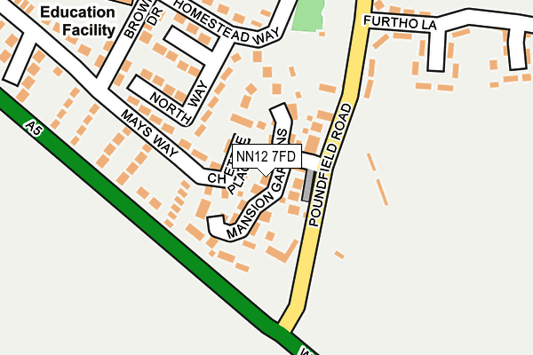 NN12 7FD map - OS OpenMap – Local (Ordnance Survey) NN12 7FD map - OS OpenMap – Local (Ordnance Survey)
