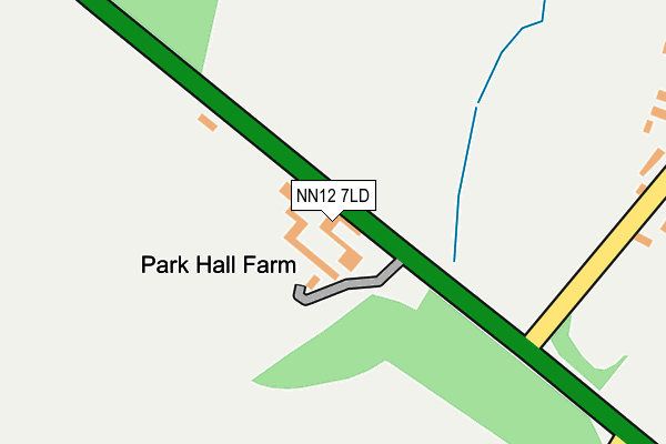 NN12 7LD map - OS OpenMap – Local (Ordnance Survey) NN12 7LD map - OS OpenMap – Local (Ordnance Survey)