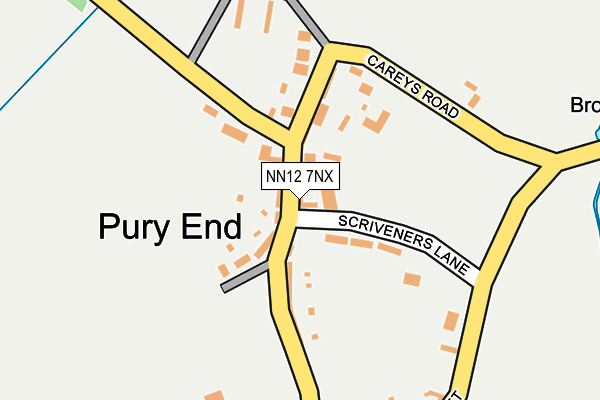 NN12 7NX map - OS OpenMap – Local (Ordnance Survey) NN12 7NX map - OS OpenMap – Local (Ordnance Survey)