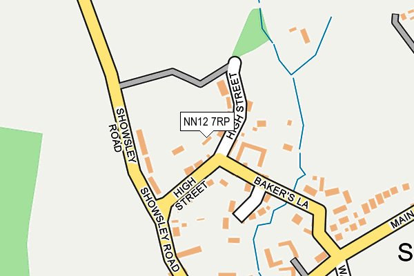NN12 7RP map - OS OpenMap – Local (Ordnance Survey) NN12 7RP map - OS OpenMap – Local (Ordnance Survey)