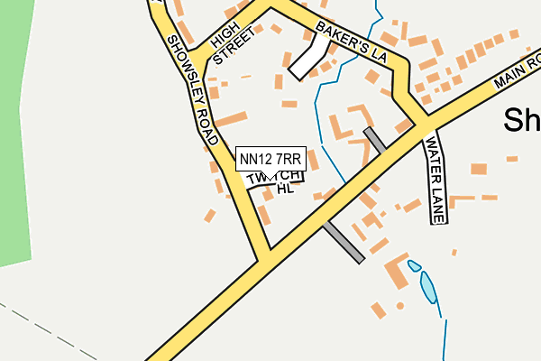 NN12 7RR map - OS OpenMap – Local (Ordnance Survey) NN12 7RR map - OS OpenMap – Local (Ordnance Survey)