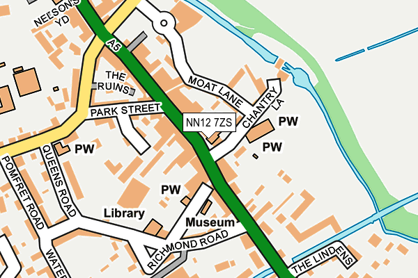 NN12 7ZS map - OS OpenMap – Local (Ordnance Survey) NN12 7ZS map - OS OpenMap – Local (Ordnance Survey)