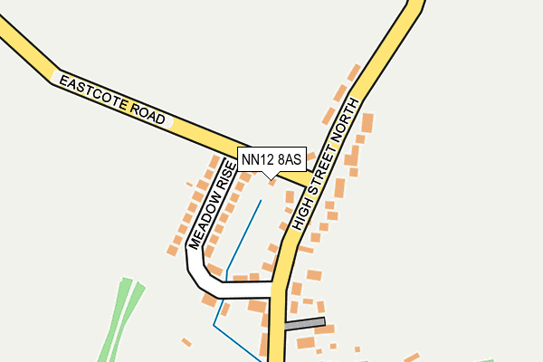 NN12 8AS map - OS OpenMap – Local (Ordnance Survey) NN12 8AS map - OS OpenMap – Local (Ordnance Survey)