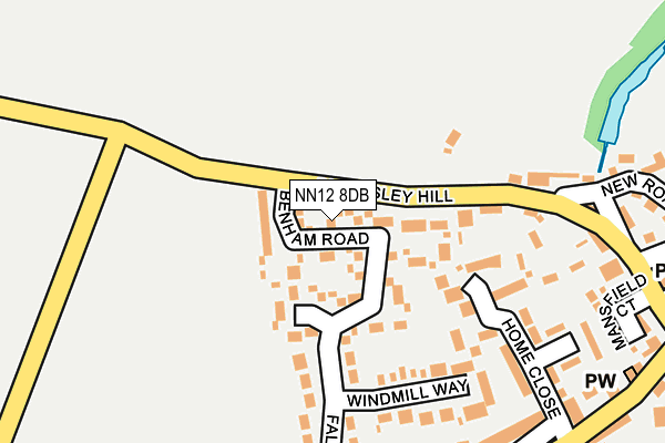 NN12 8DB map - OS OpenMap – Local (Ordnance Survey) NN12 8DB map - OS OpenMap – Local (Ordnance Survey)