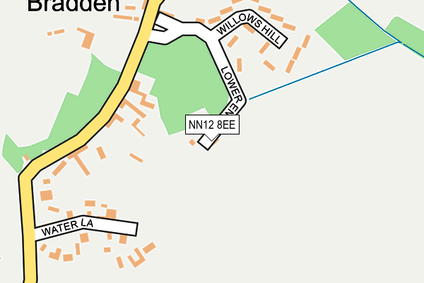 NN12 8EE map - OS OpenMap – Local (Ordnance Survey) NN12 8EE map - OS OpenMap – Local (Ordnance Survey)
