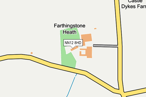 NN12 8HD map - OS OpenMap – Local (Ordnance Survey) NN12 8HD map - OS OpenMap – Local (Ordnance Survey)