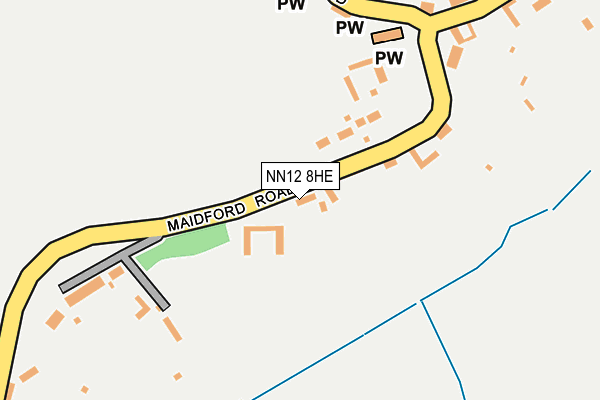 NN12 8HE map - OS OpenMap – Local (Ordnance Survey) NN12 8HE map - OS OpenMap – Local (Ordnance Survey)