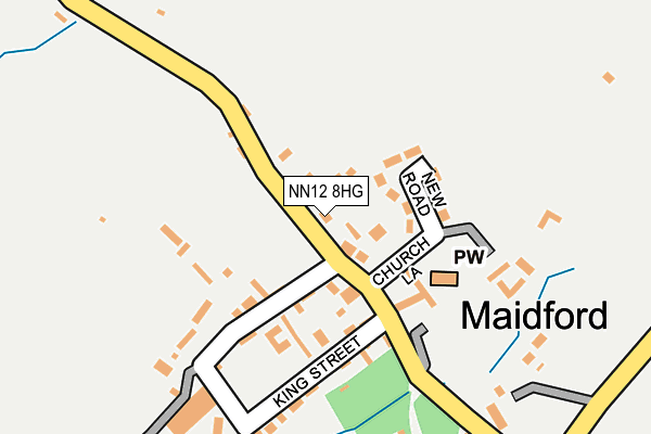 NN12 8HG map - OS OpenMap – Local (Ordnance Survey) NN12 8HG map - OS OpenMap – Local (Ordnance Survey)