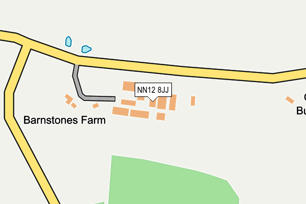 NN12 8JJ map - OS OpenMap – Local (Ordnance Survey) NN12 8JJ map - OS OpenMap – Local (Ordnance Survey)