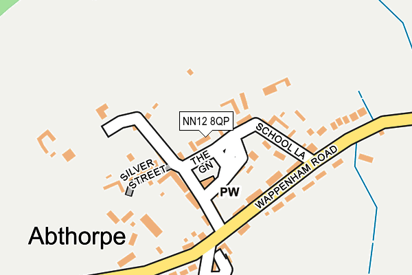 NN12 8QP map - OS OpenMap – Local (Ordnance Survey) NN12 8QP map - OS OpenMap – Local (Ordnance Survey)