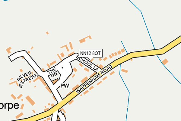 NN12 8QT map - OS OpenMap – Local (Ordnance Survey) NN12 8QT map - OS OpenMap – Local (Ordnance Survey)