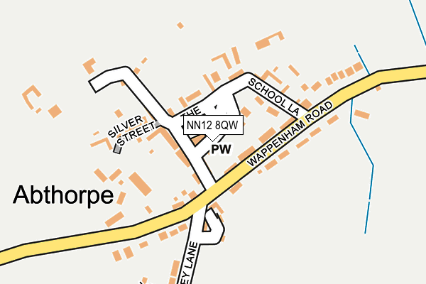 NN12 8QW map - OS OpenMap – Local (Ordnance Survey) NN12 8QW map - OS OpenMap – Local (Ordnance Survey)