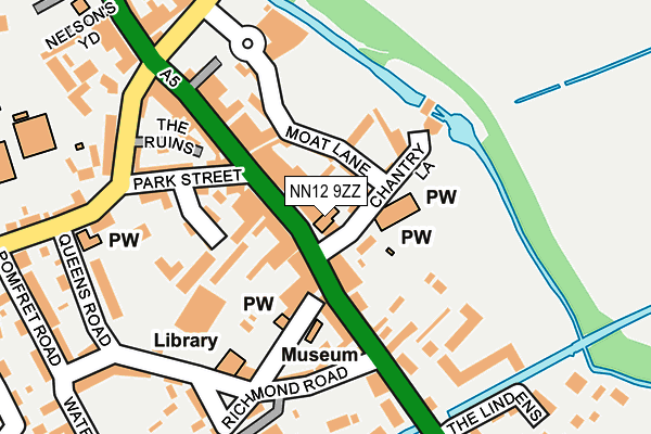 NN12 9ZZ map - OS OpenMap – Local (Ordnance Survey) NN12 9ZZ map - OS OpenMap – Local (Ordnance Survey)