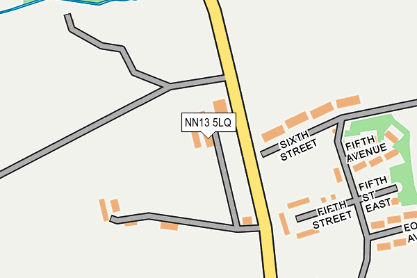 NN13 5LQ map - OS OpenMap – Local (Ordnance Survey) NN13 5LQ map - OS OpenMap – Local (Ordnance Survey)