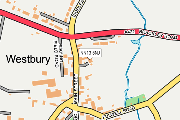 NN13 5NJ map - OS OpenMap – Local (Ordnance Survey)