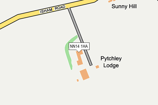 NN14 1HA map - OS OpenMap – Local (Ordnance Survey) NN14 1HA map - OS OpenMap – Local (Ordnance Survey)