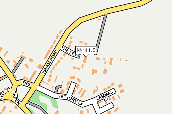 NN14 1JE map - OS OpenMap – Local (Ordnance Survey) NN14 1JE map - OS OpenMap – Local (Ordnance Survey)