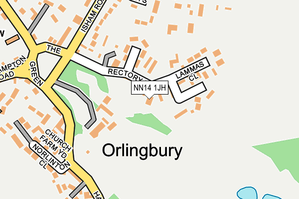NN14 1JH map - OS OpenMap – Local (Ordnance Survey) NN14 1JH map - OS OpenMap – Local (Ordnance Survey)