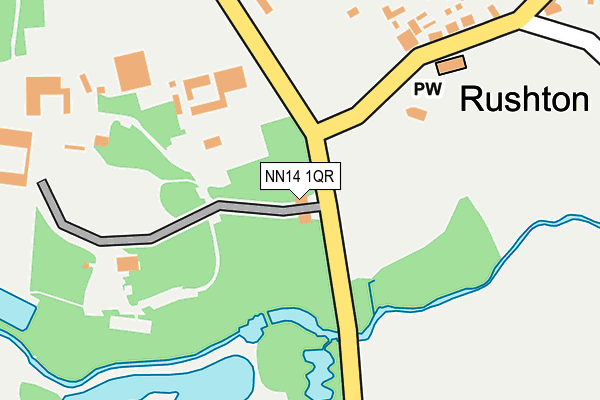 NN14 1QR map - OS OpenMap – Local (Ordnance Survey) NN14 1QR map - OS OpenMap – Local (Ordnance Survey)