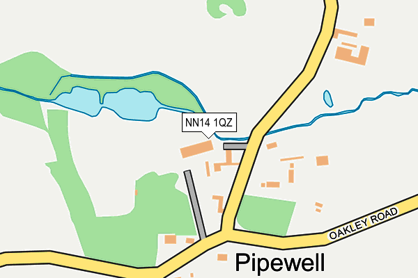 NN14 1QZ map - OS OpenMap – Local (Ordnance Survey) NN14 1QZ map - OS OpenMap – Local (Ordnance Survey)