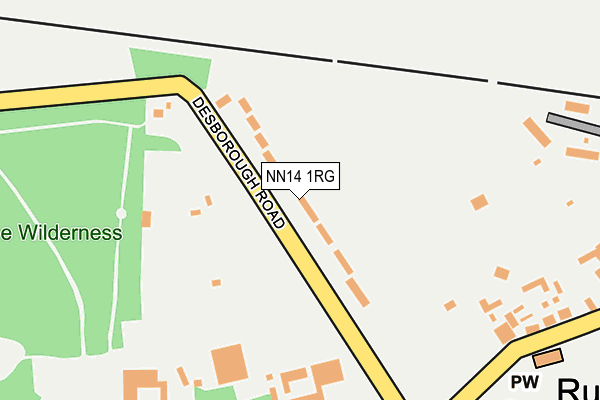 NN14 1RG map - OS OpenMap – Local (Ordnance Survey) NN14 1RG map - OS OpenMap – Local (Ordnance Survey)