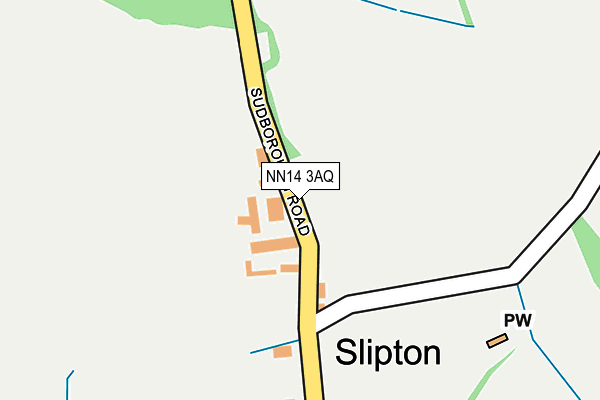 NN14 3AQ map - OS OpenMap – Local (Ordnance Survey) NN14 3AQ map - OS OpenMap – Local (Ordnance Survey)