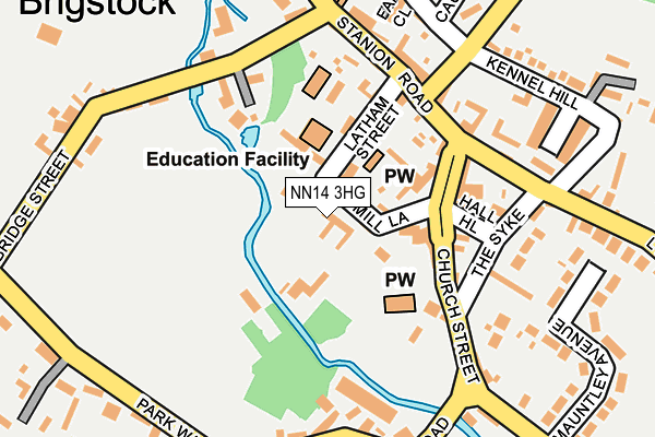 NN14 3HG map - OS OpenMap – Local (Ordnance Survey) NN14 3HG map - OS OpenMap – Local (Ordnance Survey)