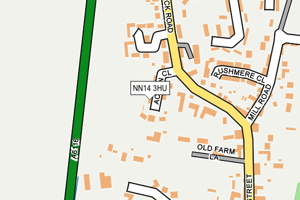 NN14 3HU map - OS OpenMap – Local (Ordnance Survey) NN14 3HU map - OS OpenMap – Local (Ordnance Survey)