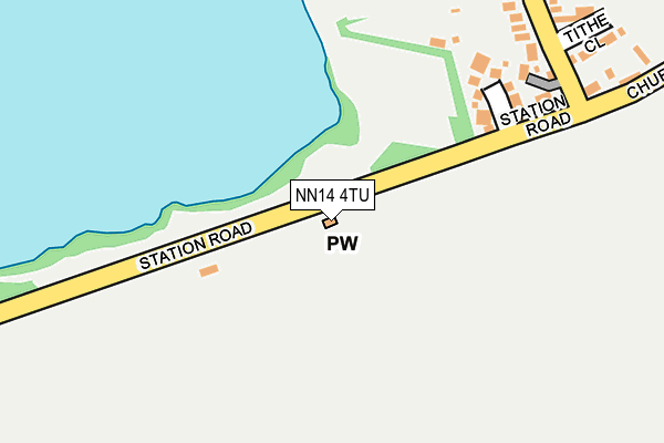 NN14 4TU map - OS OpenMap – Local (Ordnance Survey) NN14 4TU map - OS OpenMap – Local (Ordnance Survey)