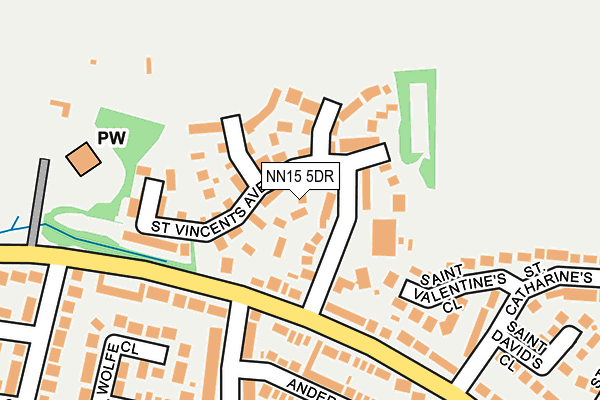 NN15 5DR map - OS OpenMap – Local (Ordnance Survey) NN15 5DR map - OS OpenMap – Local (Ordnance Survey)