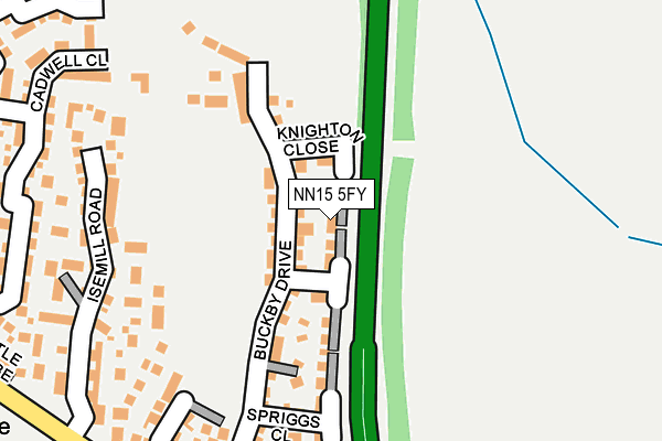 NN15 5FY map - OS OpenMap – Local (Ordnance Survey) NN15 5FY map - OS OpenMap – Local (Ordnance Survey)