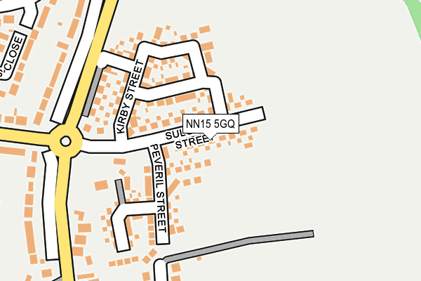 NN15 5GQ map - OS OpenMap – Local (Ordnance Survey) NN15 5GQ map - OS OpenMap – Local (Ordnance Survey)