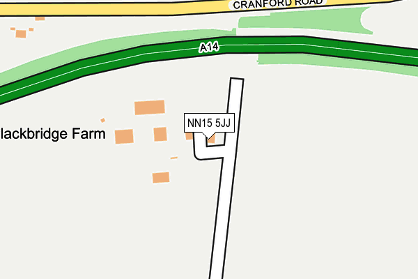 NN15 5JJ map - OS OpenMap – Local (Ordnance Survey) NN15 5JJ map - OS OpenMap – Local (Ordnance Survey)