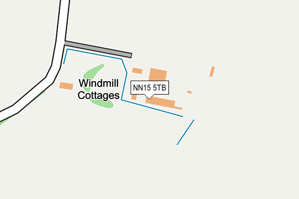 NN15 5TB map - OS OpenMap – Local (Ordnance Survey) NN15 5TB map - OS OpenMap – Local (Ordnance Survey)
