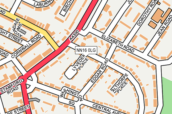 NN16 0LG map - OS OpenMap – Local (Ordnance Survey) NN16 0LG map - OS OpenMap – Local (Ordnance Survey)