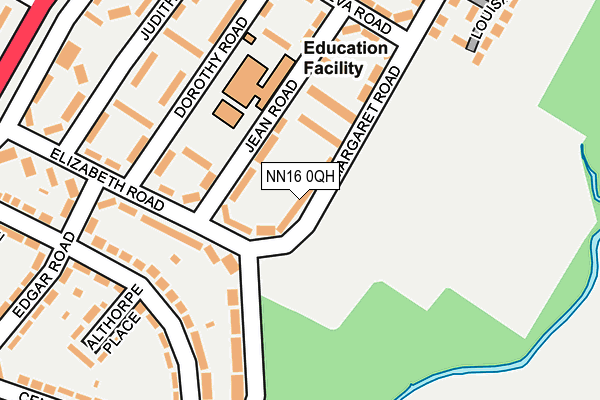NN16 0QH map - OS OpenMap – Local (Ordnance Survey) NN16 0QH map - OS OpenMap – Local (Ordnance Survey)