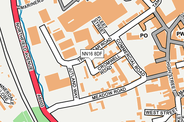NN16 8DF map - OS OpenMap – Local (Ordnance Survey) NN16 8DF map - OS OpenMap – Local (Ordnance Survey)